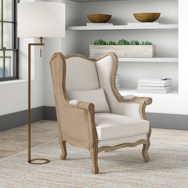 Greyleigh™ Lorinda Upholstered Wingback Chair & Reviews Wayfair